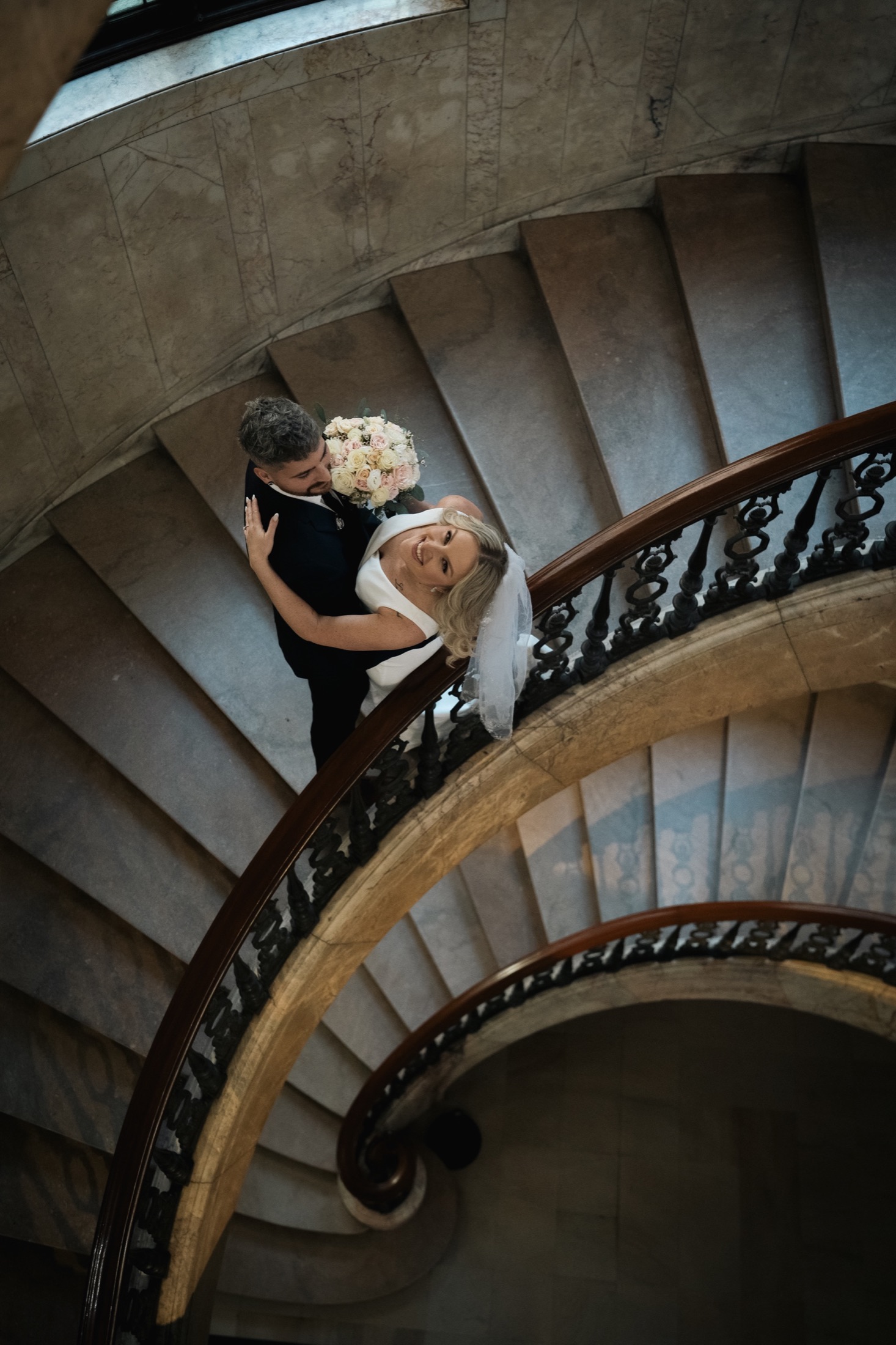 Bride in a timeless wedding portrait